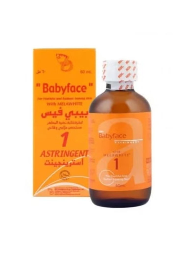 Babyface Baby Face Astringent Skin Scrub - 60ml - Image 2